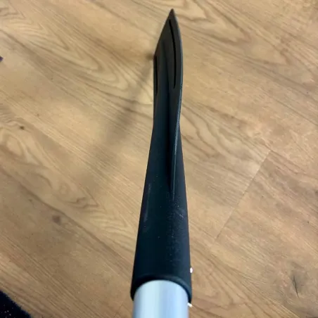 Åror till Gummibåt /Ribbåt 1 par Aluminum svart blad