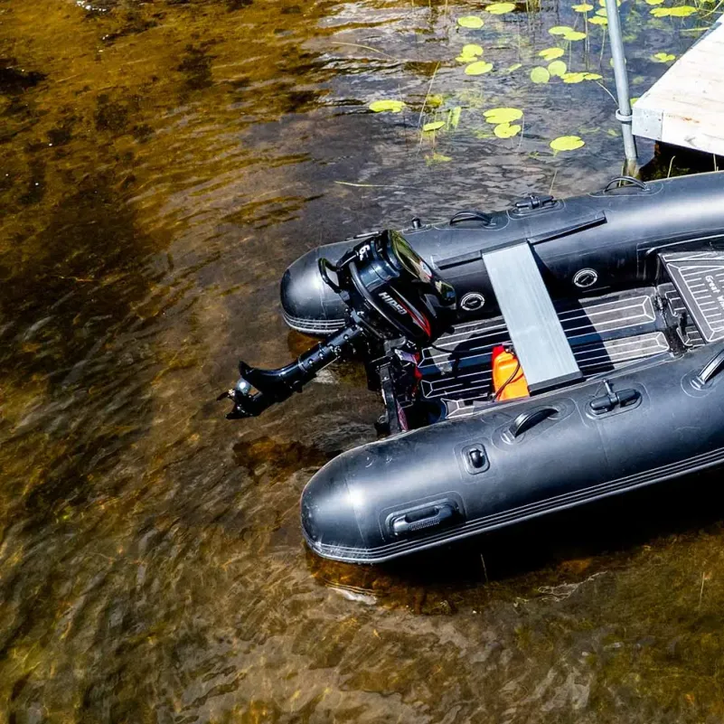 Hidea 6HK Utombordare Rorkult, Elstart & Dragstart, 4-takt, Kort & lång rigg