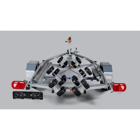 Respo Multiroller 1350kg, 80 Km/h båttrailer, båtar upp till 7m