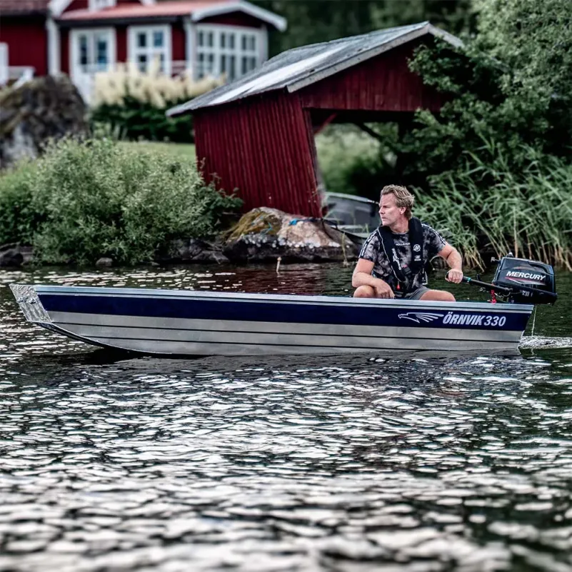 Örnvik 330 Wide - Helsvetsad aluminiumbåt