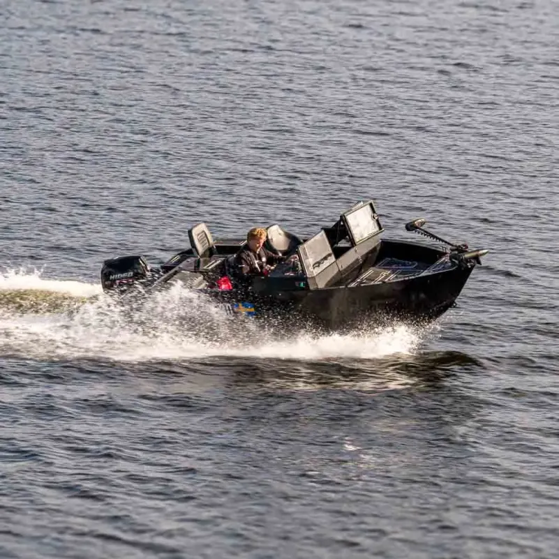 (SÅLD) ''Visningsex'' Greatwhite Aluminiumbåt eXplorer 500 med Hidea 40hk EFI