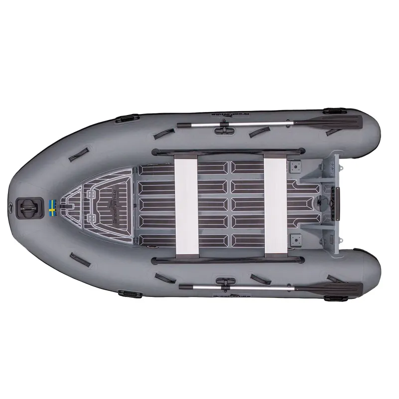 Aluminiumrib ALU330 med dubbelskrov