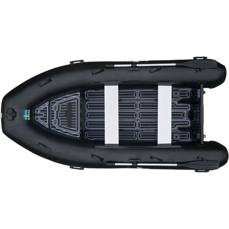 Köp din aluminiumrib 330 med dubbelskrov och förvaring från Greatwhite