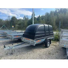 RESPO Släpvagn med Kåpa 750 kg, 80 km/h, obromsad
