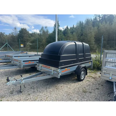 RESPO Släpvagn med Kåpa 750 kg, 80 km/h, obromsad