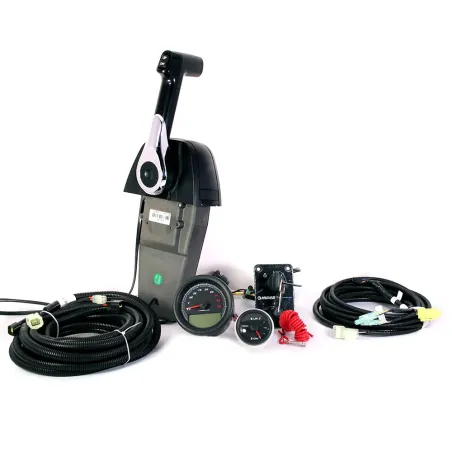 Hidea 115HK EFI Utombordare Rattstyrning, Elstart, Power trim, 4-takt, Lång rigg