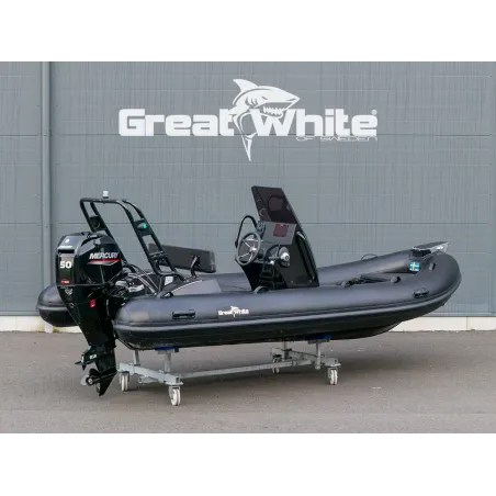 Begagnad DLX460 med Mercury 50hk,  2024