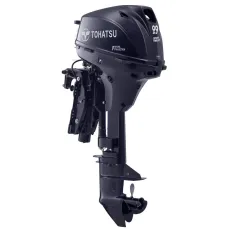 Tohatsu MFS9.9HK (15HK) Sport utombordare Rattstyrning, Elstart, kort och lång rigg