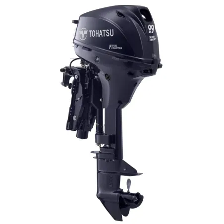 Tohatsu MFS9.9HK (15HK) Sport utombordare Rattstyrning, Elstart, kort och lång rigg