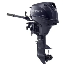 Tohatsu 20HK EFI Utombordare Rorkult, Elstart & Dragstart, El-tilt, Kort och lång rigg