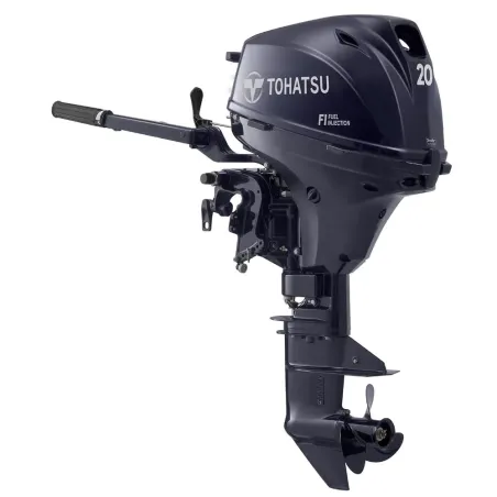 Tohatsu 20HK EFI Utombordare Rorkult, Elstart & Dragstart, El-tilt, Kort och lång rigg