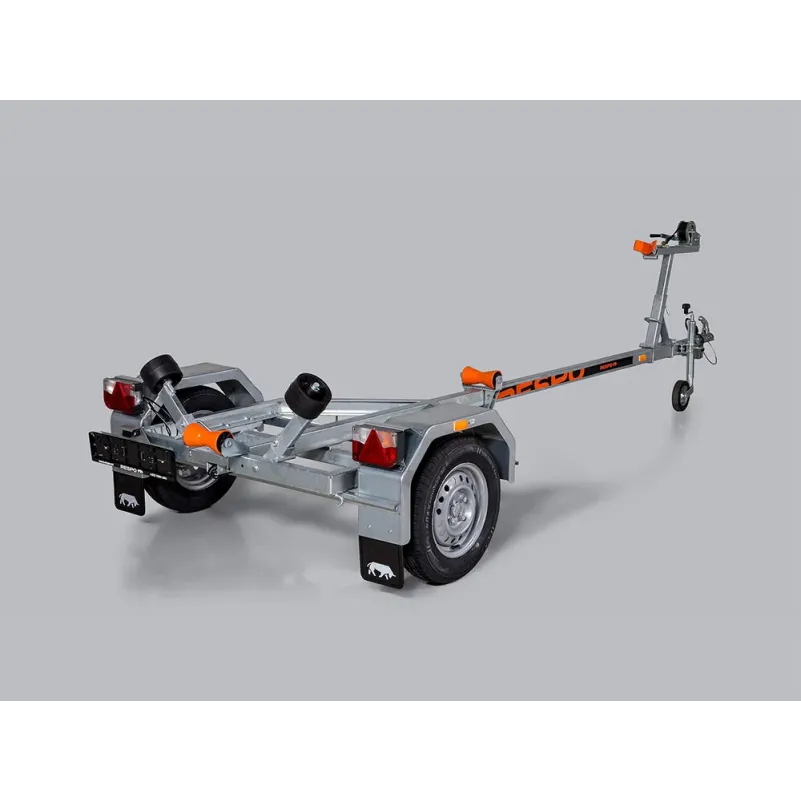 Respo 400kg, 80 Km/h båttrailer, båtar upp till 4.3m, maxlast 266 Kg