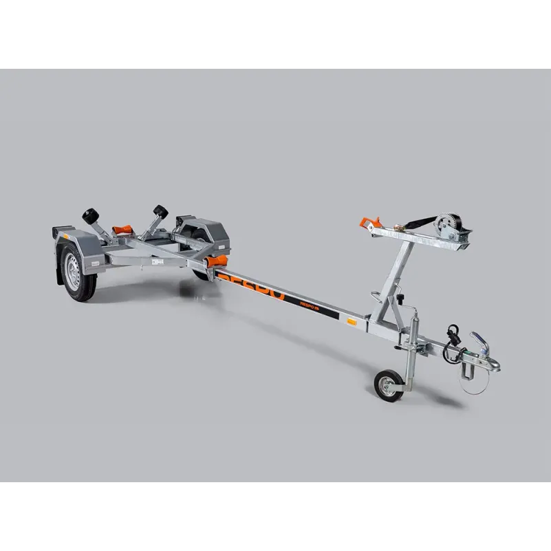 Respo 400kg, 80 Km/h båttrailer, båtar upp till 4.3m, maxlast 266 Kg