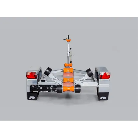 Respo 700kg, 80 Km/h båttrailer, båtar upp till 4.6m, maxlast 538 Kg