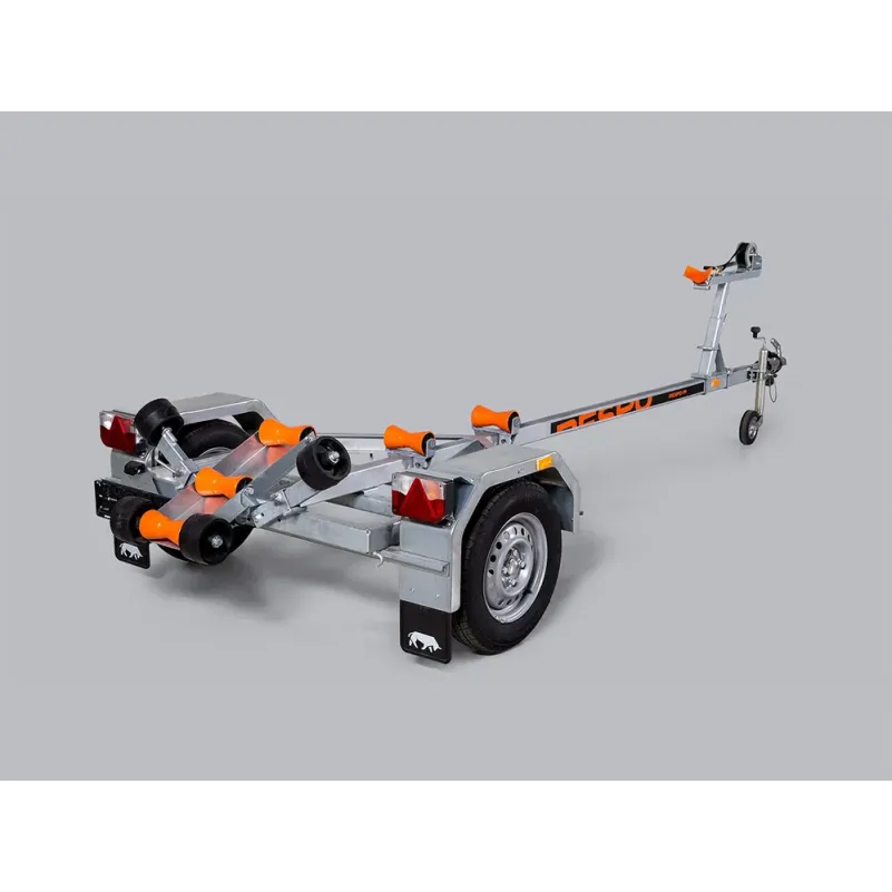 Respo 700kg, 80 Km/h båttrailer, båtar upp till 4.6m, maxlast 538 Kg