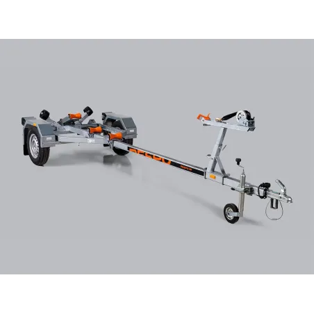 Respo 700kg, 80 Km/h båttrailer, båtar upp till 4.6m, maxlast 538 Kg