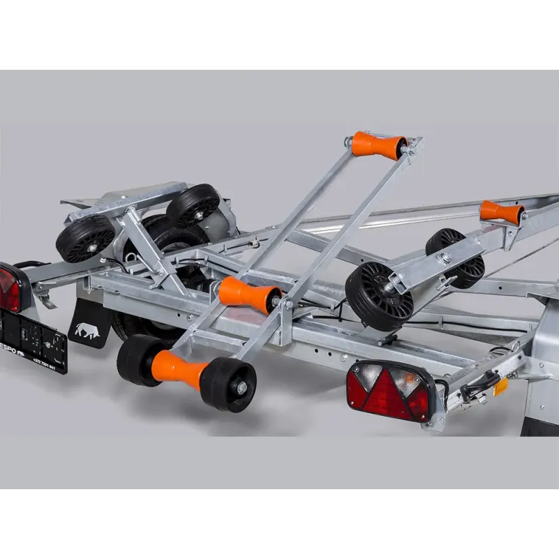 Respo 1000kg, 80 Km/h båttrailer, maxlast 725Kg