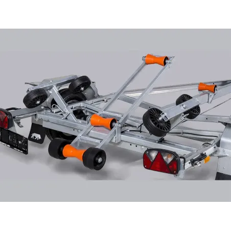 Respo 1000kg, 80 Km/h båttrailer, maxlast 725Kg