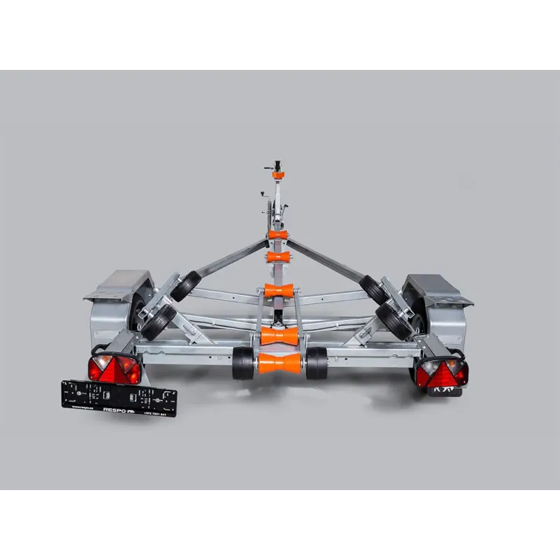 Respo 1000kg, 80 Km/h båttrailer, maxlast 725Kg
