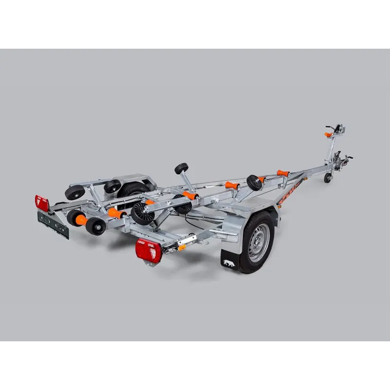 Respo 1500kg, 80 Km/h bromsad båttrailer, båtar upp till 6.5m - 1500