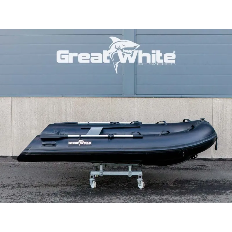 Greatwhite Ribbåt RIB300 Aluminium med aktersteg - Dubbelskrov med förvaring