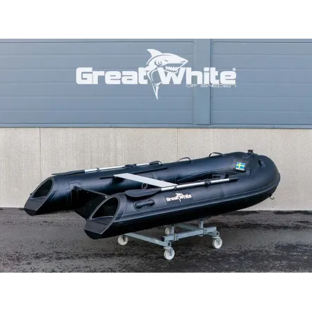 Greatwhite Ribbåt RIB300 Aluminium med aktersteg - Dubbelskrov med förvaring