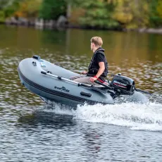 Ribbåt ALU240 Aluminium Enkelskrov & dubbelskrov med förvaring - Greatwhite 2