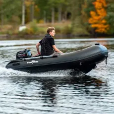 Ribbåt ALU270 Aluminium Enkelskrov & dubbelskrov med förvaring - Greatwhite