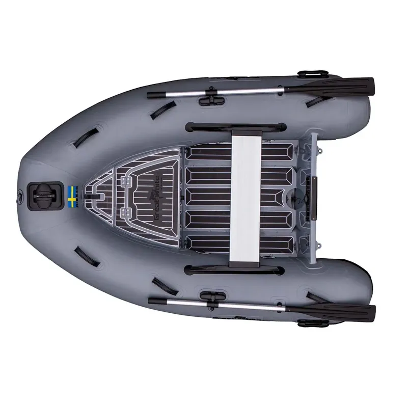 Ribbåt ALU240 Aluminium Enkelskrov & dubbelskrov med förvaring - Greatwhite