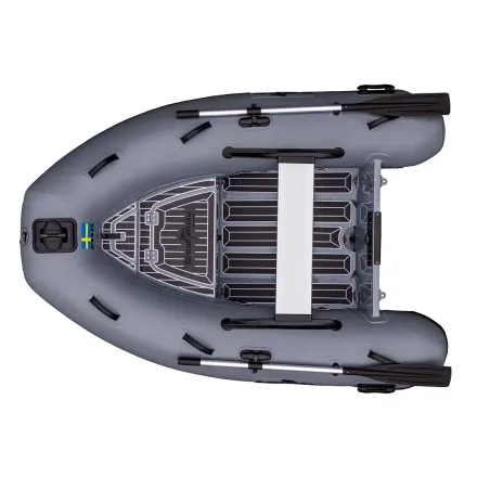 Ribbåt ALU240 Aluminium Enkelskrov & dubbelskrov med förvaring - Greatwhite