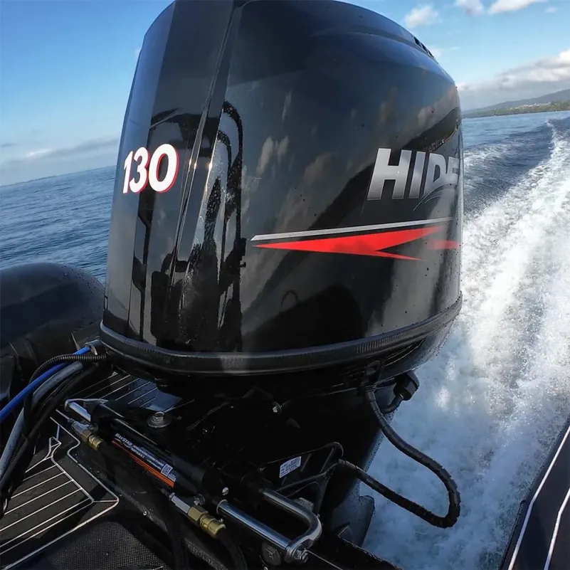 Hidea 130HK EFI Utombordare Rattstyrning, Elstart, Power trim, 4-takt