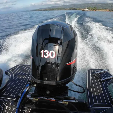 Hidea 130HK EFI Utombordare Rattstyrning, Elstart, Power trim, 4-takt