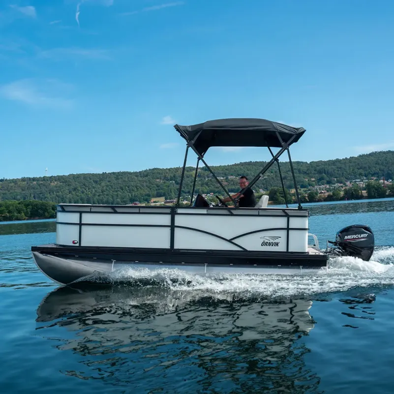 Båtpaket Örnvik 490P Pontonbåt inkl Mercury