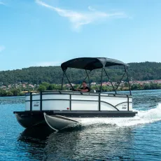 Båtpaket Örnvik 490P Pontonbåt inkl Mercury 2