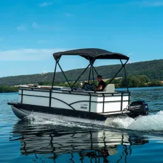 Båtpaket Örnvik 490P Pontonbåt inkl Mercury