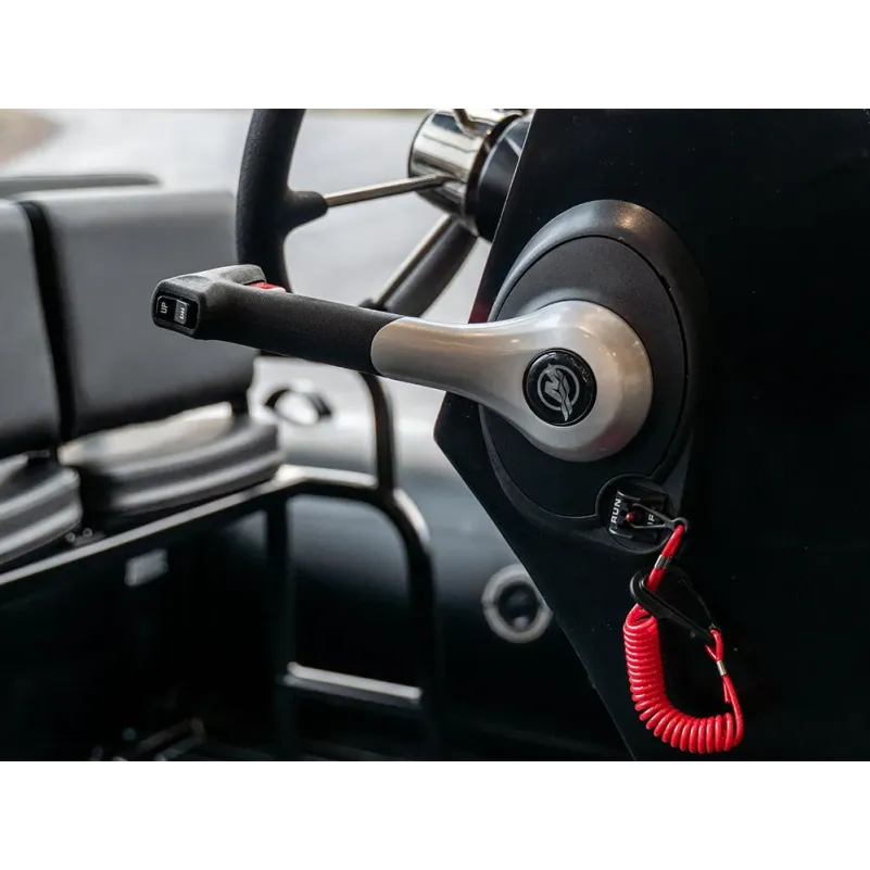 Mercury sidomonterat reglage med Power trim