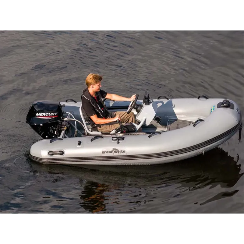 Båtpaket Greatwhite Comfort Aluminium RIB, konfigurera från  3m till 3,8 meter inkl Mercury