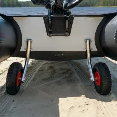 Sjösättningshjul löstagbara Rostfria 440mm 2