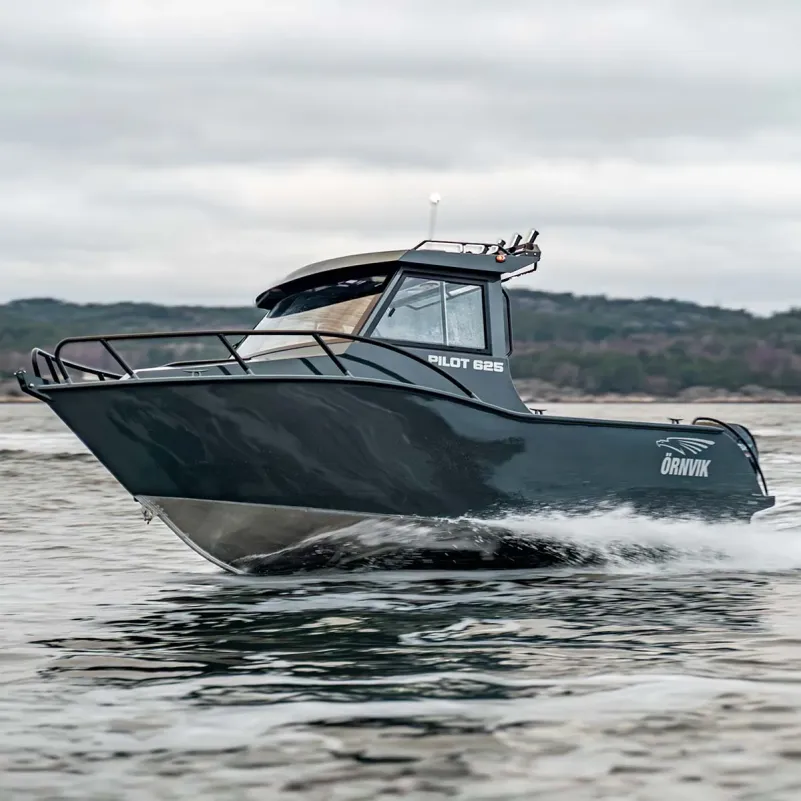 Båtpaket Örnvik 625 Pilot Aluminiumbåt inkl Mercury