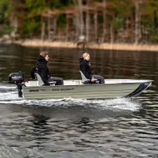 Örnvik 390 Scout - Helsvetsad aluminiumbåt