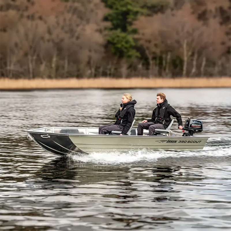 Örnvik 390 Scout - Helsvetsad aluminiumbåt