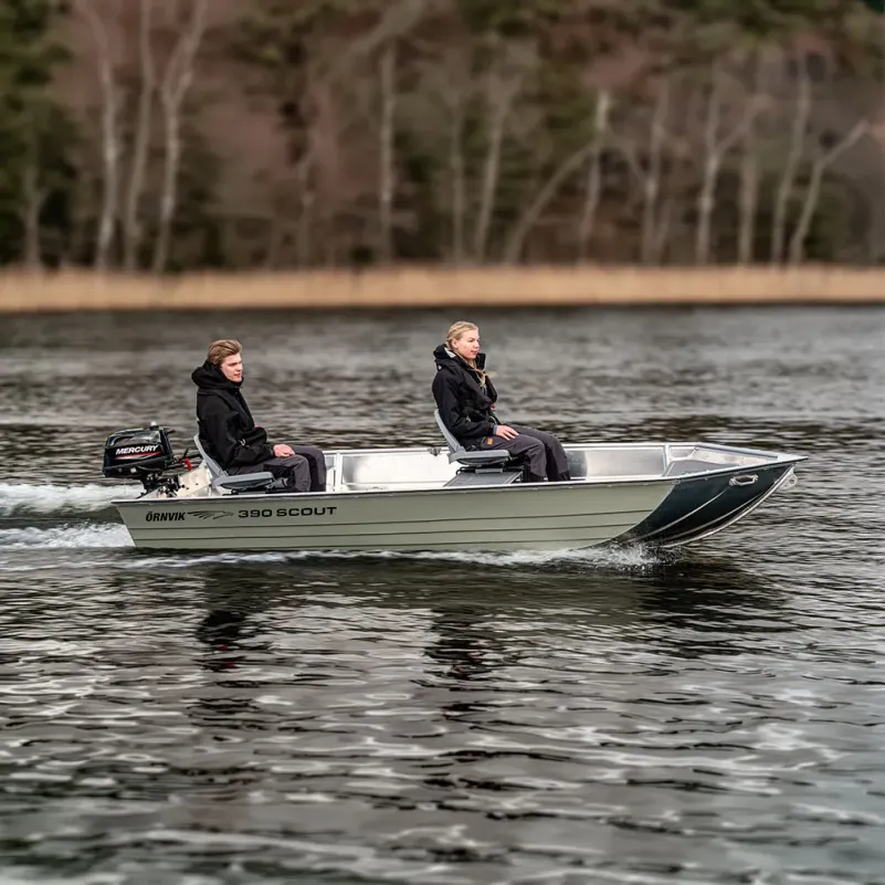 Örnvik 390 Scout - Helsvetsad aluminiumbåt