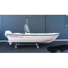 Begagnad Sandström Classic 460 med rattstyrning och Tohatsu 30hk, 2023 (Uttagen 2024)