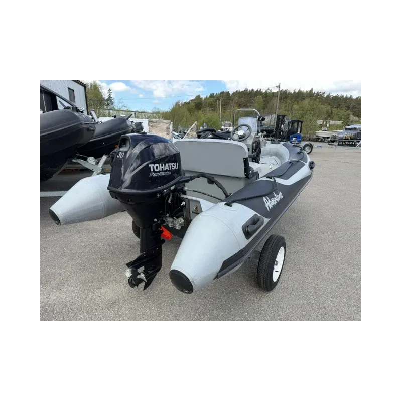 Begagnad Adventure Vesta 380 med 30 HK Tohatsu, Uttaget 2018