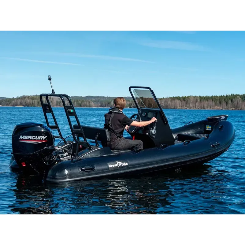 Båtpaket Greatwhite DLX420 Aluminium RIB inkl Mercury