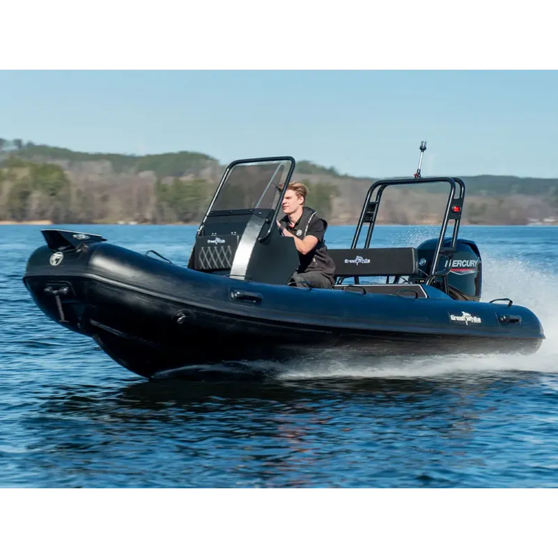 Båtpaket Greatwhite DLX420 Aluminium RIB inkl Mercury