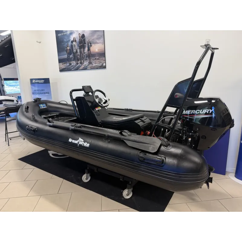 Begagnad Greatwhite ALU360 Jockey med Mercury 20hk EPT, 2023