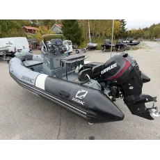 Begagnad Zodiac Pro Open 550 med Evinrude 115hk, 2016