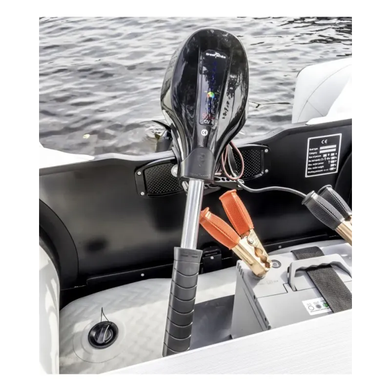 12V Elmotor / Trollingmotor 55Lbs, Saltvatten & Sötvatten