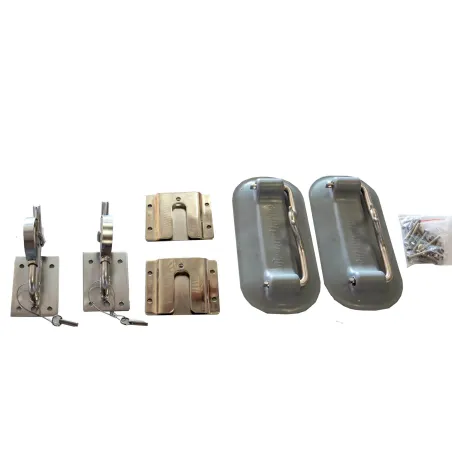 Gummibåtsdävert för badplattform Davits